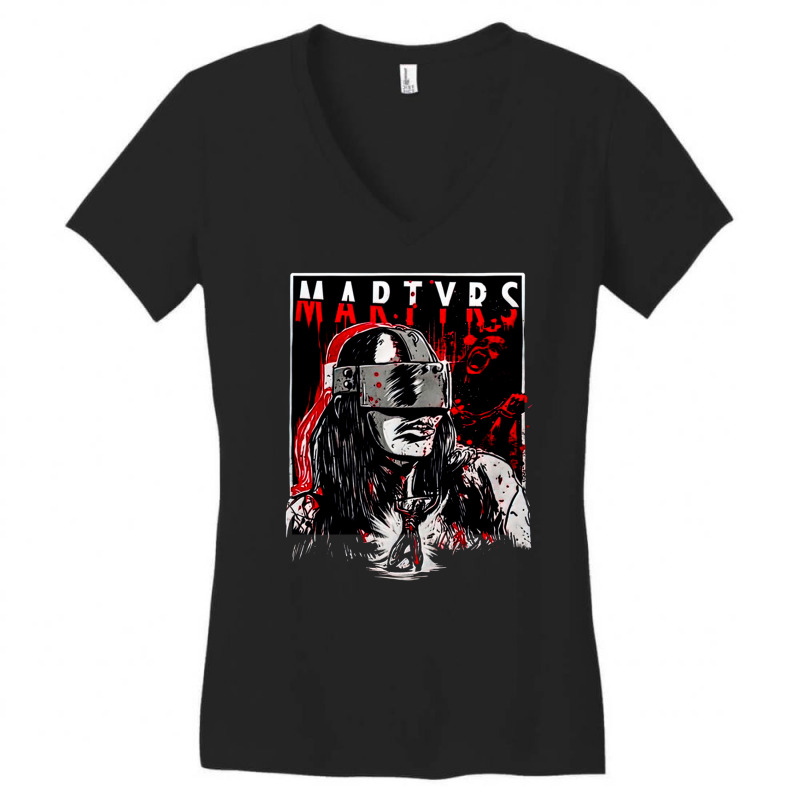 Martyrs Bound And Skinned, Martyrs Bound And Skinned Vintage, Martyrs  Women's V-neck T-shirt | Artistshot