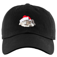 Cute Siberian Husky Puppy Santa Hat Image Christmas Cat Dog Premium T Kids Cap | Artistshot