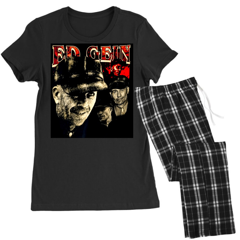 Ed Gein, Ed Geins, The Ed Gein, Ed Gein Painting, Ed Gein Ed Gein Vint Women's Pajamas Set | Artistshot