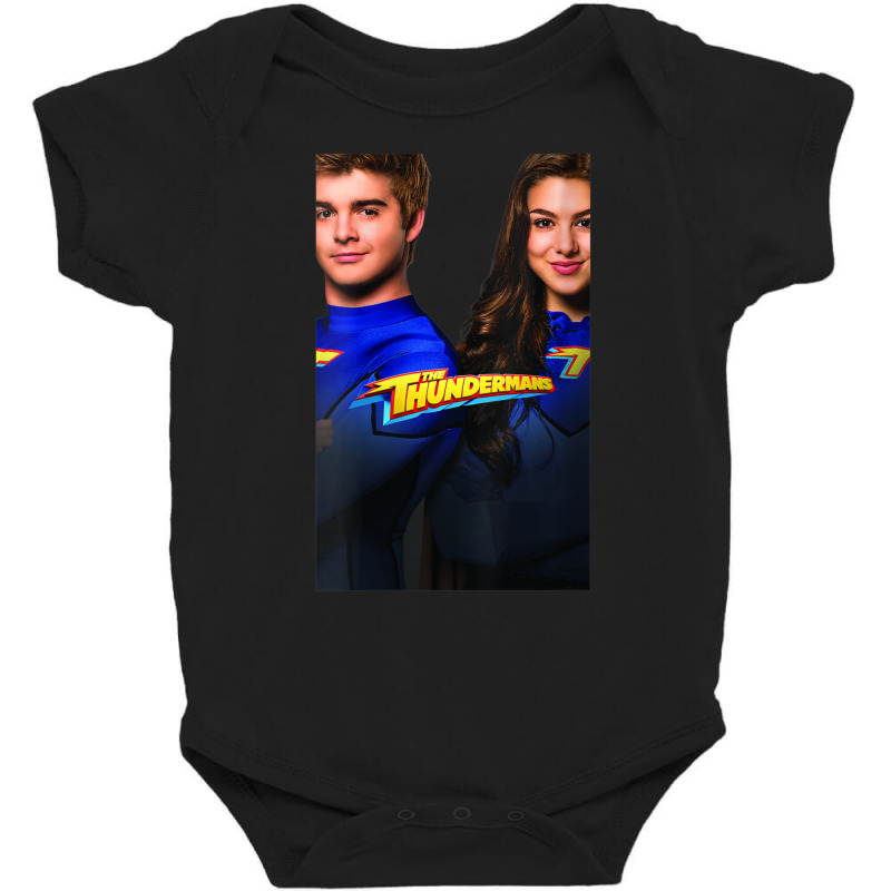 Womens The Thundermans Group Shot Poster V-neck Baby Bodysuit by cm-arts | Artistshot