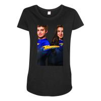 Womens The Thundermans Group Shot Poster V-neck Maternity Scoop Neck T-shirt | Artistshot