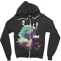 Howl_s Moving Castle Castle Zipper Hoodie | Artistshot