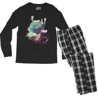 Howl_s Moving Castle Castle Men's Long Sleeve Pajama Set | Artistshot