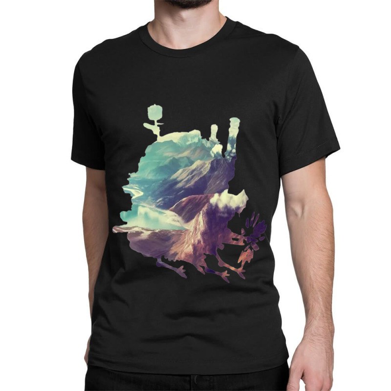 Howl_s Moving Castle Castle Classic T-shirt by cm-arts | Artistshot