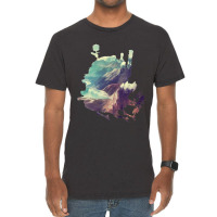 Howl_s Moving Castle Castle Vintage T-shirt | Artistshot