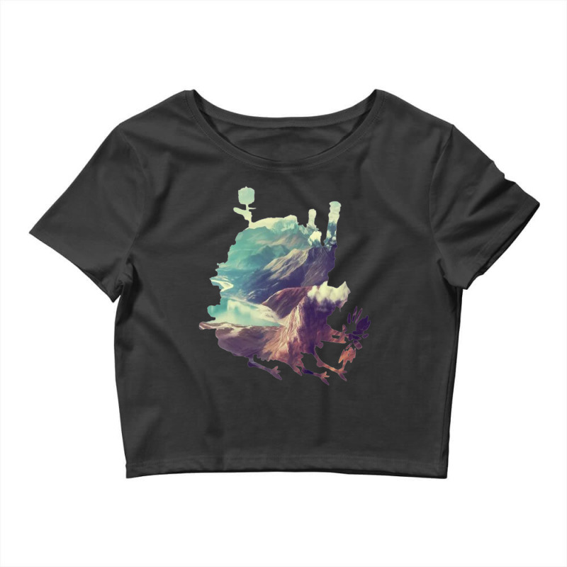 Howl_s Moving Castle Castle Crop Top by cm-arts | Artistshot