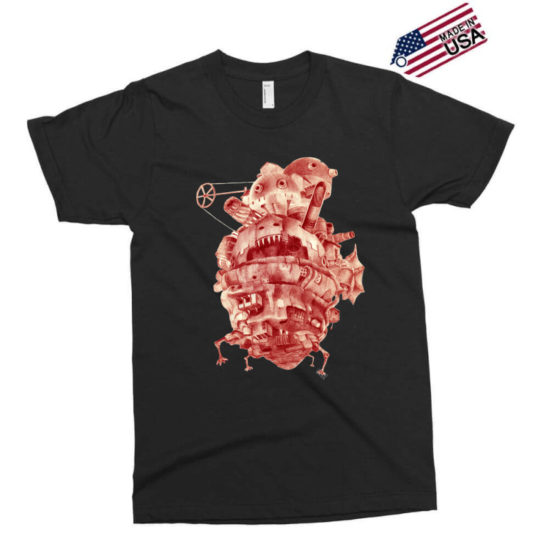 Howl_s Moving Castle In Red Exclusive T-shirt by cm-arts | Artistshot