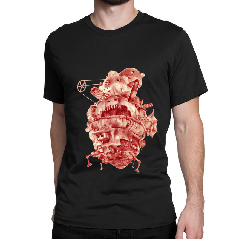 Howl_s Moving Castle In Red Classic T-shirt by cm-arts | Artistshot