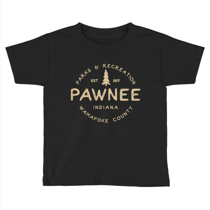 Parks And Rec, Sebastian, Pawnee, Parks And Rec Painting, Parks And Re Toddler T-shirt by cm-arts | Artistshot