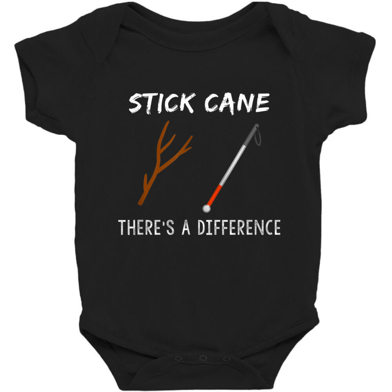 Stick Cane There's Different Orientation & Mobility Teacher T Shirt Baby Bodysuit | Artistshot