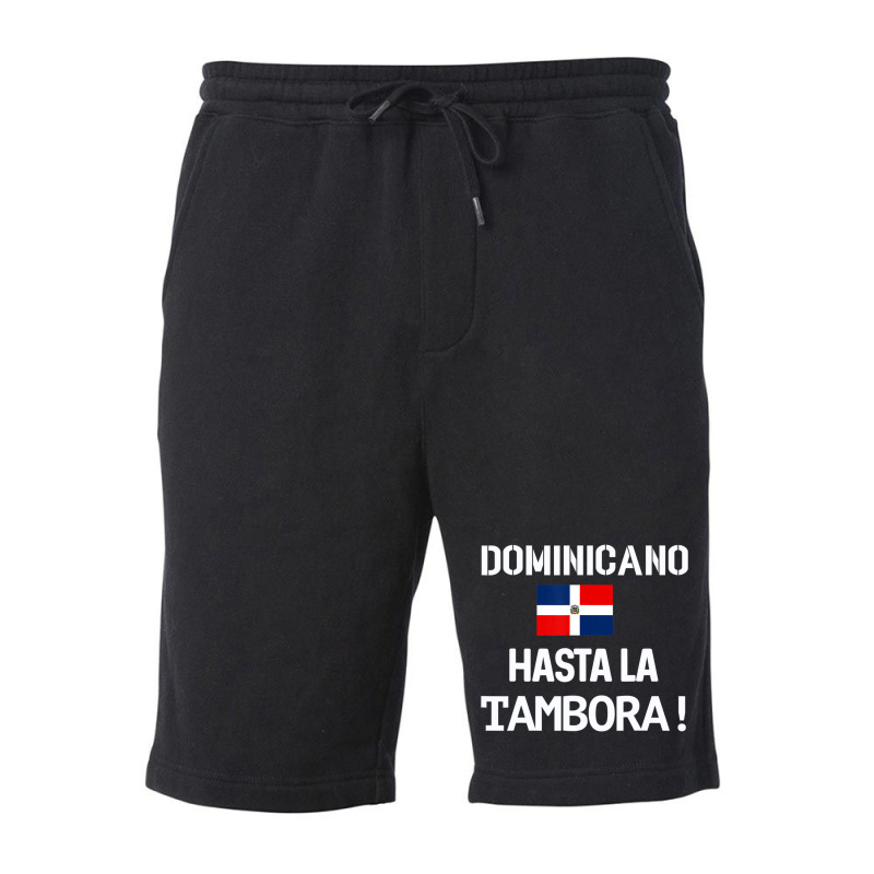 Dominicano Flag Pride Rd Dominican Republic Quote Dna Men Fleece Short by cm-arts | Artistshot