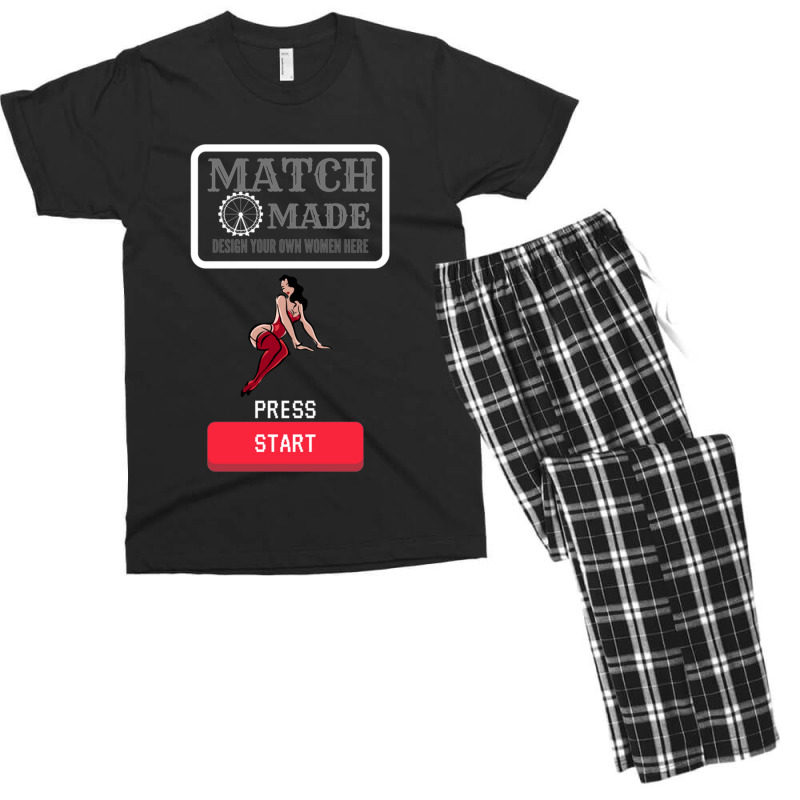 Bella Poarch Match Made Build Men's T-shirt Pajama Set | Artistshot