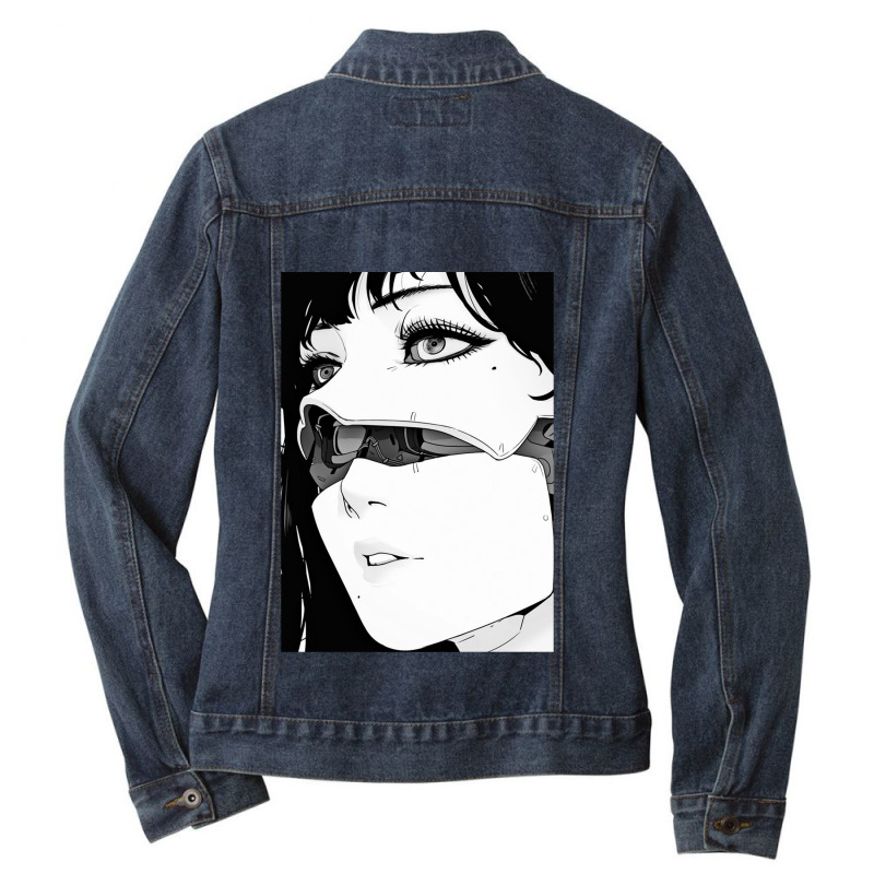 Mmk 01 Ladies Denim Jacket by cm-arts | Artistshot