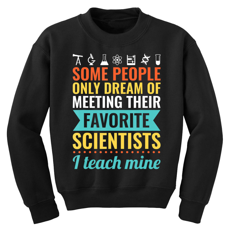 Science Teacher Teach Biology Chemistry Physics Youth Sweatshirt | Artistshot