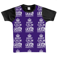 Keep Calm And Let Paul Handle It Graphic Youth T-shirt | Artistshot