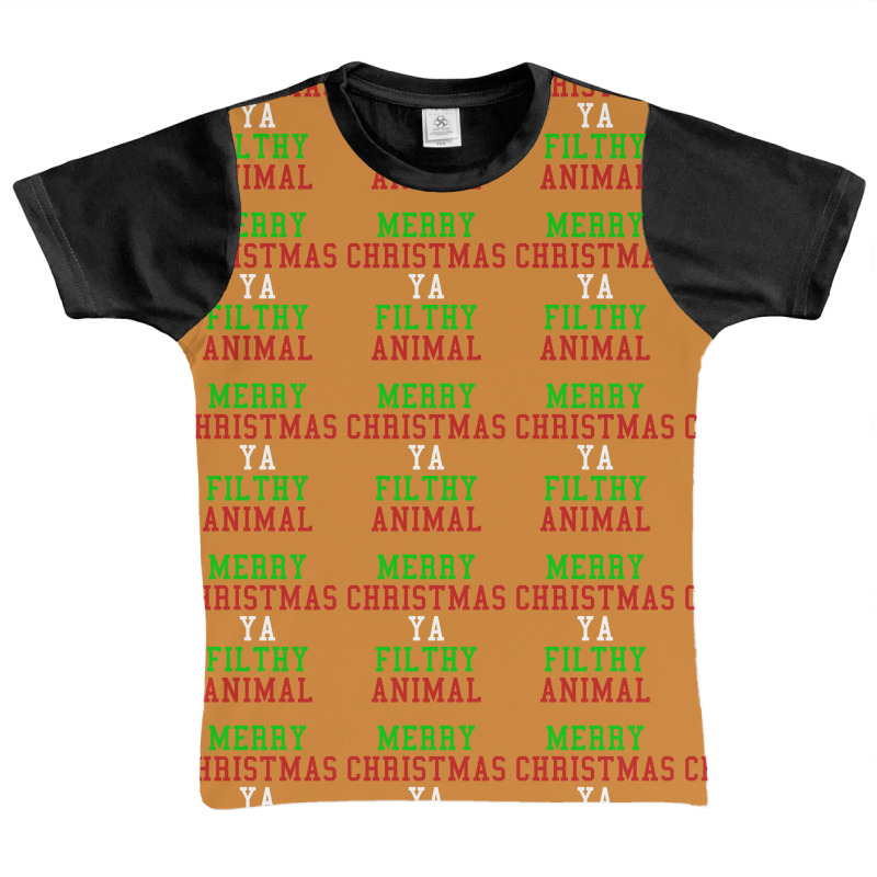 Merry Christmas Ya Filthy Animal Graphic Youth T-shirt by tshiart | Artistshot