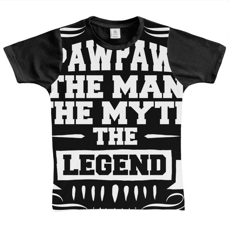 Pawpaw The Man The Myth The Legend Graphic Youth T-shirt | Artistshot