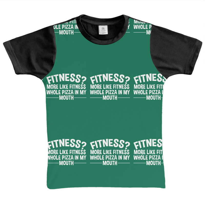 Fitness Whole Pizza In My Mouth Graphic Youth T-shirt | Artistshot