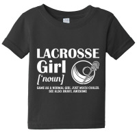 Lacrosse Quote Definition Woman Girl Baby Tee | Artistshot