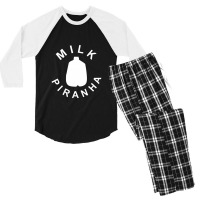 Milk Piranha Men's 3/4 Sleeve Pajama Set | Artistshot