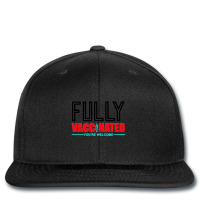 Fully Vaccinated Printed Hat | Artistshot