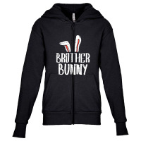 Brother Bunny Ears Cute Youth Zipper Hoodie | Artistshot