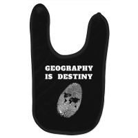 Proud Geography Professor Quote World Map Baby Bibs | Artistshot