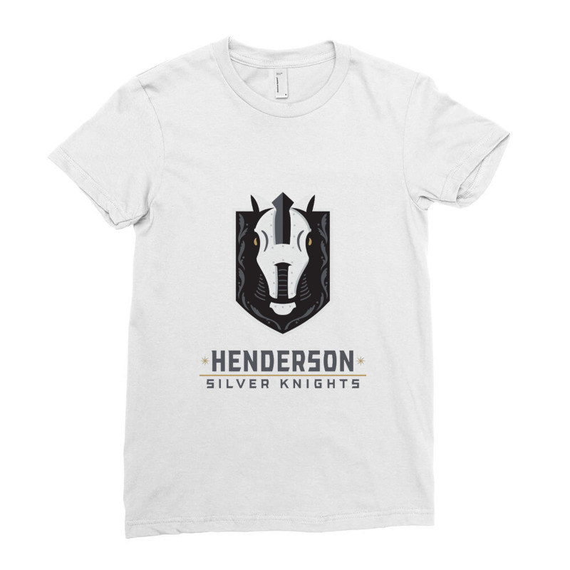 The Silver Knight, Henderson Ladies Fitted T-Shirt by cm-arts | Artistshot