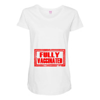 Quarantine Vaccine Pro Vaccination Maternity Scoop Neck T-shirt | Artistshot