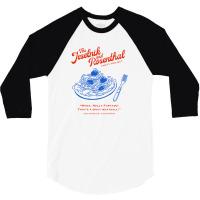 Spicy Meatball Red Blue Version 3/4 Sleeve Shirt | Artistshot