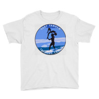 Surf Tandem On A Longboard Surfers Surfing Trestles, Calif. Long Sleev Youth Tee | Artistshot