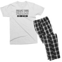 Follow Your Dreams Go Back To Bed Men's T-shirt Pajama Set | Artistshot