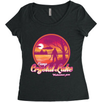 Camp Crystal Lake-n5zg2 Women's Triblend Scoop T-shirt | Artistshot