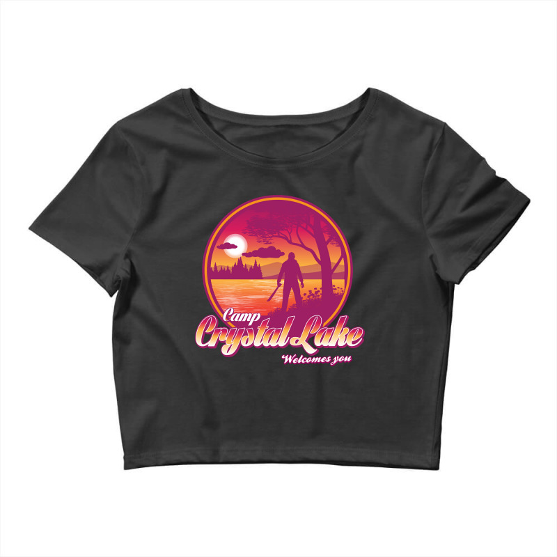 Camp Crystal Lake-n5zg2 Crop Top by webberkyla | Artistshot