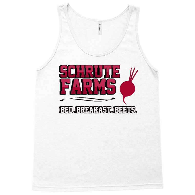 Schrute Farms Beets Bed, Breakfast Beets Tank Top | Artistshot