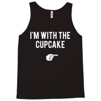 I'm With The Cupcake Halloween Costume Funny Couples Tank Top | Artistshot