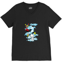 Up Peanuts V-neck Tee | Artistshot