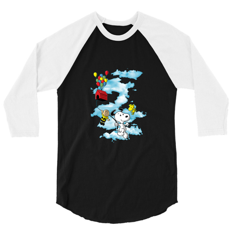 Up Peanuts 3/4 Sleeve Shirt | Artistshot