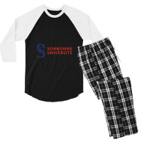 The Sorbonne Men's 3/4 Sleeve Pajama Set | Artistshot