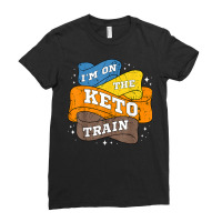 Keto Diet Vintage Ketogenic Ketosis Low Carb Dietitian T Shirt Ladies Fitted T-shirt | Artistshot