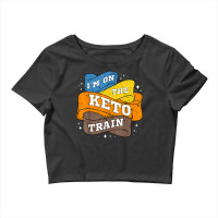 Keto Diet Vintage Ketogenic Ketosis Low Carb Dietitian T Shirt Crop Top | Artistshot