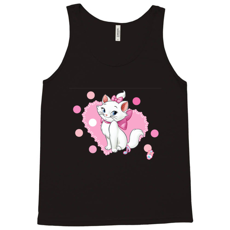 Cat Marie Tank Top by meritanila | Artistshot