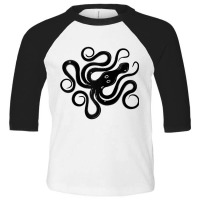 Minoan Octopus Raglan Baseball Tee Toddler 3/4 Sleeve Tee | Artistshot