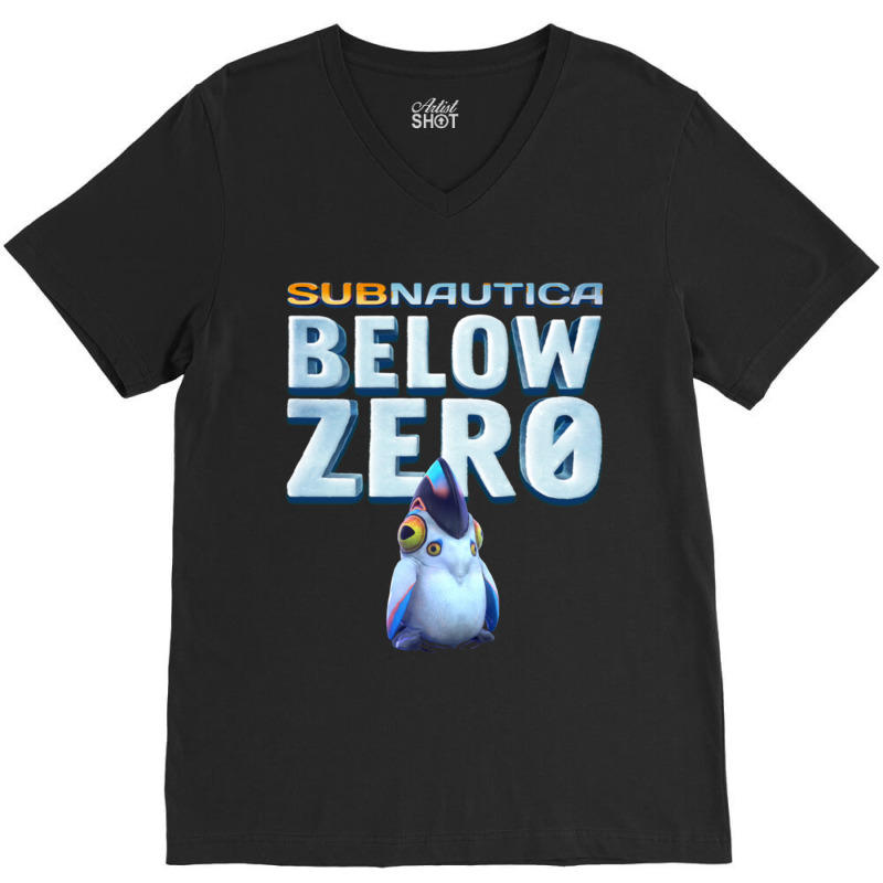 Subnautica  Below Zero Baby Pengwing V-Neck Tee by cm-arts | Artistshot