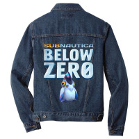 Subnautica  Below Zero Baby Pengwing Men Denim Jacket | Artistshot