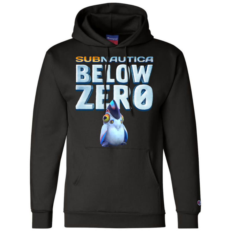 Subnautica  Below Zero Baby Pengwing Champion Hoodie by cm-arts | Artistshot