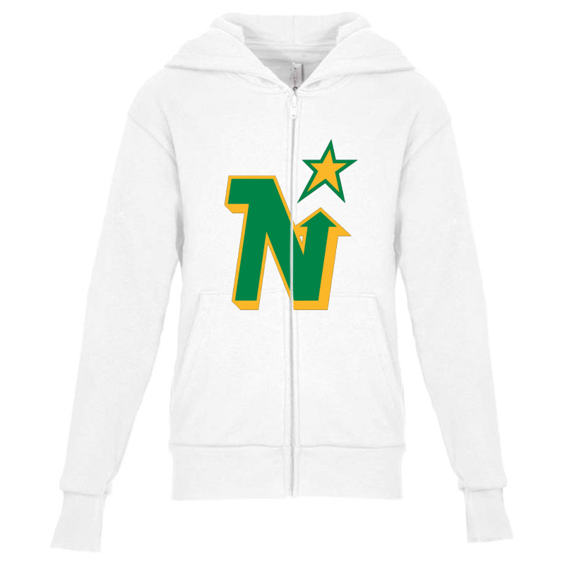 Minnesota North Stars Youth Zipper Hoodie | Artistshot