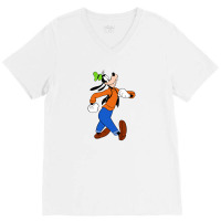 Goofy V-neck Tee | Artistshot