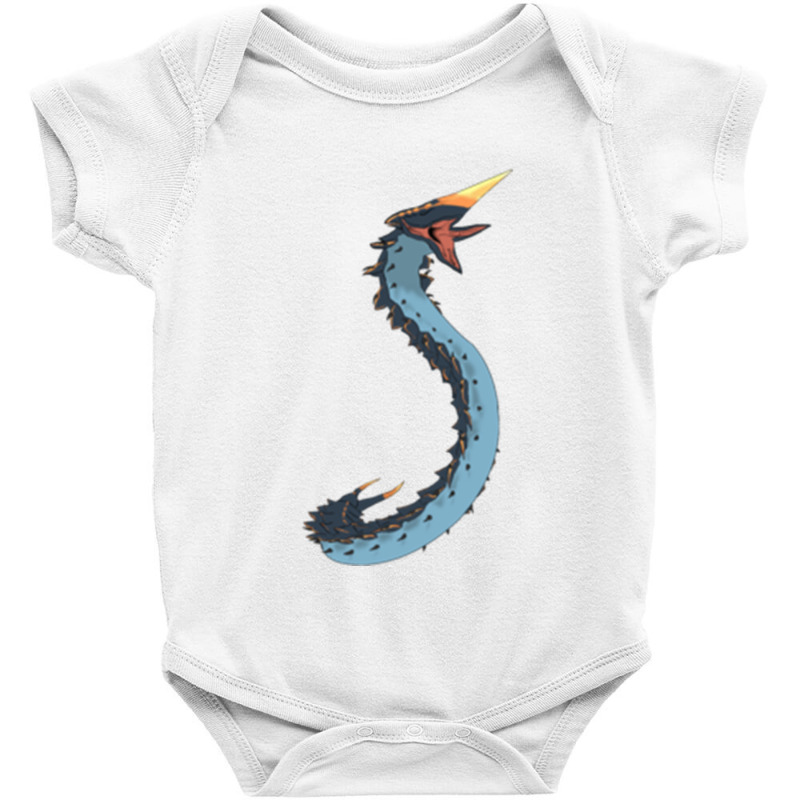 Subnautica Ice Worm Baby Bodysuit by cm-arts | Artistshot