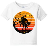 Headless Horseman Urban Legend Shirt Halloween Pumpkin T Shirt Baby Tee | Artistshot